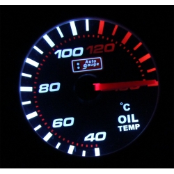 Wskaźnik temperatury oleju Auto Gauge SMOKE Swiss