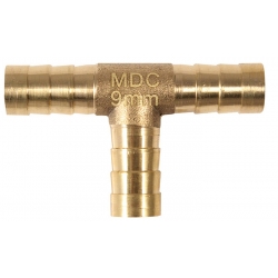 MDC trójnik mosiądz 9mm