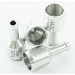 MDC redukcja aluminiowa 18 na 8mm przewód