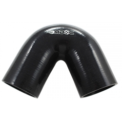 MDC kolanko silikonowe 70mm 135 stopni czarne