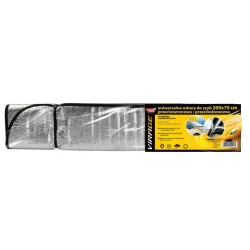 Mata antyszronowa przeciwsłoneczna srebrna 200 x 70cm Moje auto