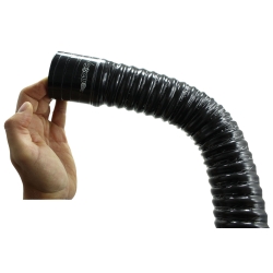 Łącznik silikonowy 57mm 50cm elastyczny FLEX czarny MDC