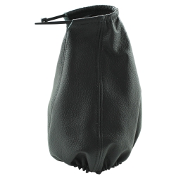 Mieszek skórzany na lewarek Czarny uniwersalny z opaską MDC