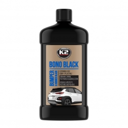 K2 bono black czernidło do gumy zderzaków plastiku  K035