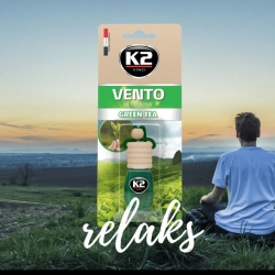 K2 Vento Zielona herbata zapach w buteleczce 8ml zawieszka