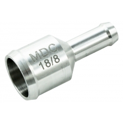 MDC redukcja aluminiowa 18 na 8mm przewód