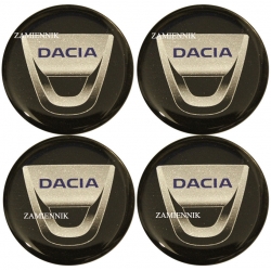 emblematy Dacia znaczki czarne tło zamiennik