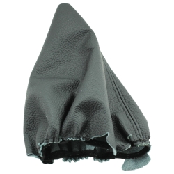 Mieszek skórzany na lewarek Czarny VW Golf V 5