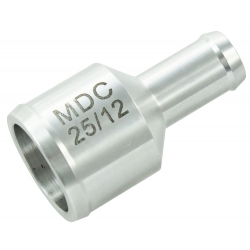 MDC redukcja aluminiowa 25 na 12mm przewód