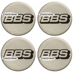 emblematy BBS znaczki srebrne tło 55