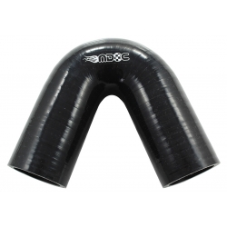 MDC kolanko silikonowe 45mm 135 stopni czarne