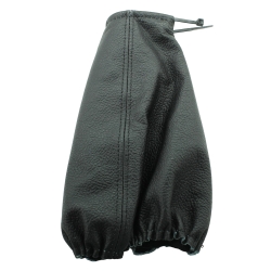 Mieszek skórzany na lewarek Czarny uniwersalny z opaską MDC