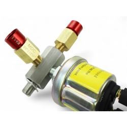 Nypel redukcja mosiądz 1/8 NPT męska na M14x1,5