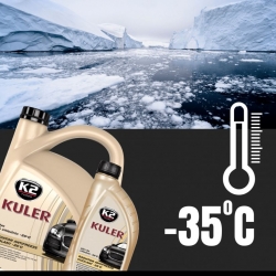 K2 KULER różowy G13 Płyn do chłodnic 5L