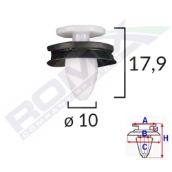 Spinka tapicerska C40790 Romix Citroen Qashqai Opel Peugeot Renault