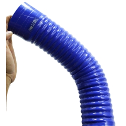 Łącznik silikonowy 76mm 50cm elastyczny FLEX niebieski MDC