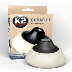 Uchwyt adapter do mocowania gąbek polerskich na rzep 125mm K2 DURAFLEX