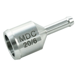 MDC redukcja aluminiowa 20 na 6mm przewód
