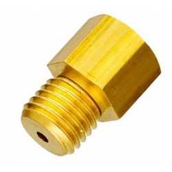 Adapter czujnika ciśnienia /temperatury M12x1,5  na 1/8 NPT mosiądz