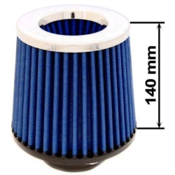 Filtr stożkowy SIMOTA fi 89mm 140 wys. SM-FI-057 Niebieski