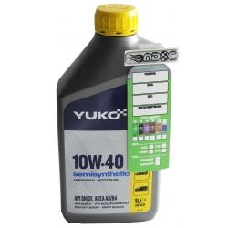 Olej YUKO 10W-40 Półsyntetyk 1L