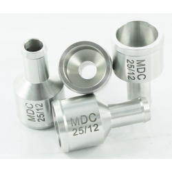 MDC redukcja aluminiowa 25 na 12mm przewód
