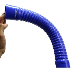 Łącznik silikonowy 57mm 50cm elastyczny FLEX niebieski MDC