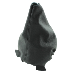 Mieszek skórzany na lewarek Czarny VW Golf V 5