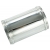 MDC Rura aluminiowa prosta 60mm 10cm łącznik