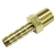 Nypel mosiądz 1/8 NPT męski z wyjściem na wąż 6mm 1/4"